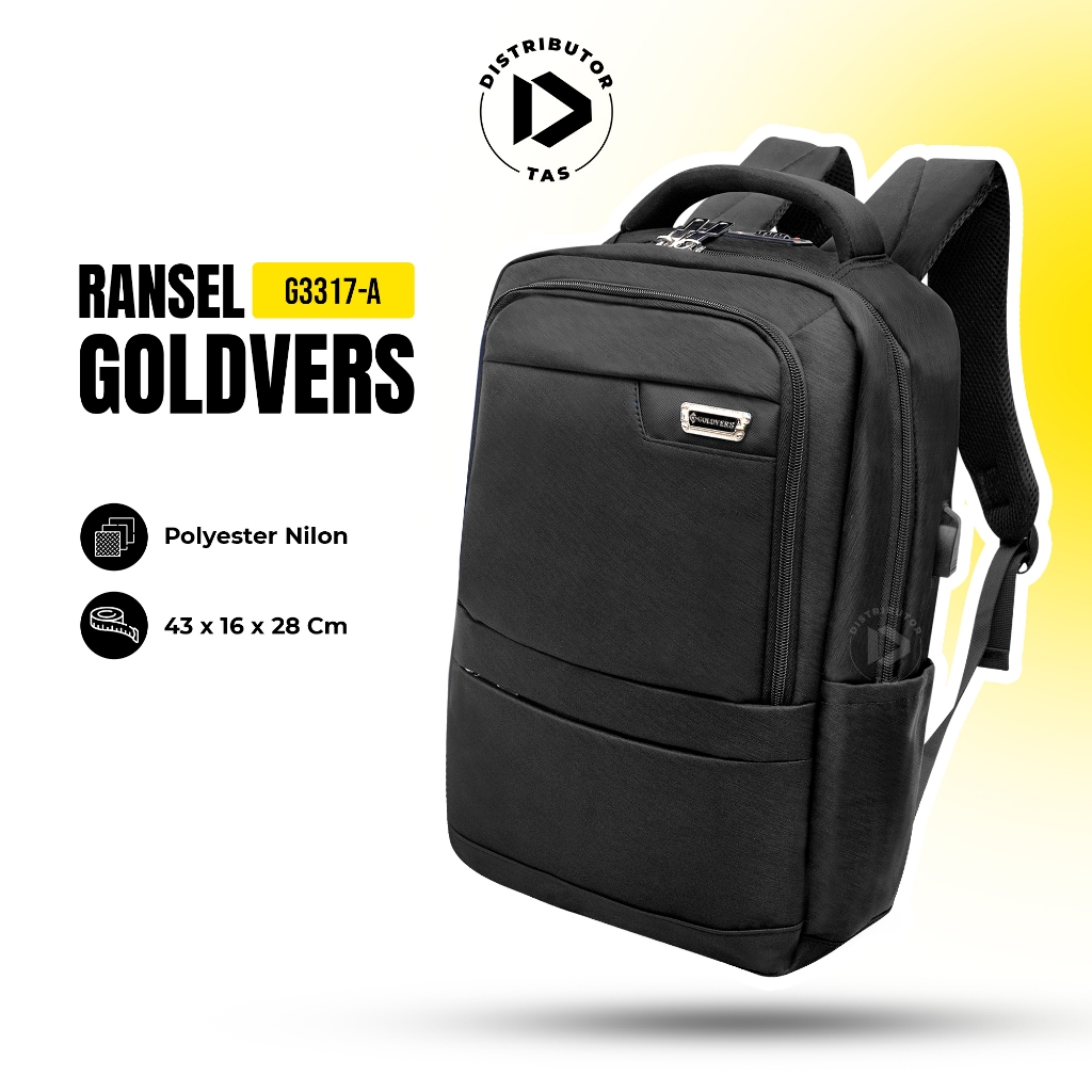 TARA- Tas Ransel Backpack Goldvers - Marvelous I Tas Labtop