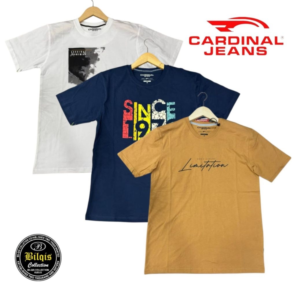 kaos cardinal pria original