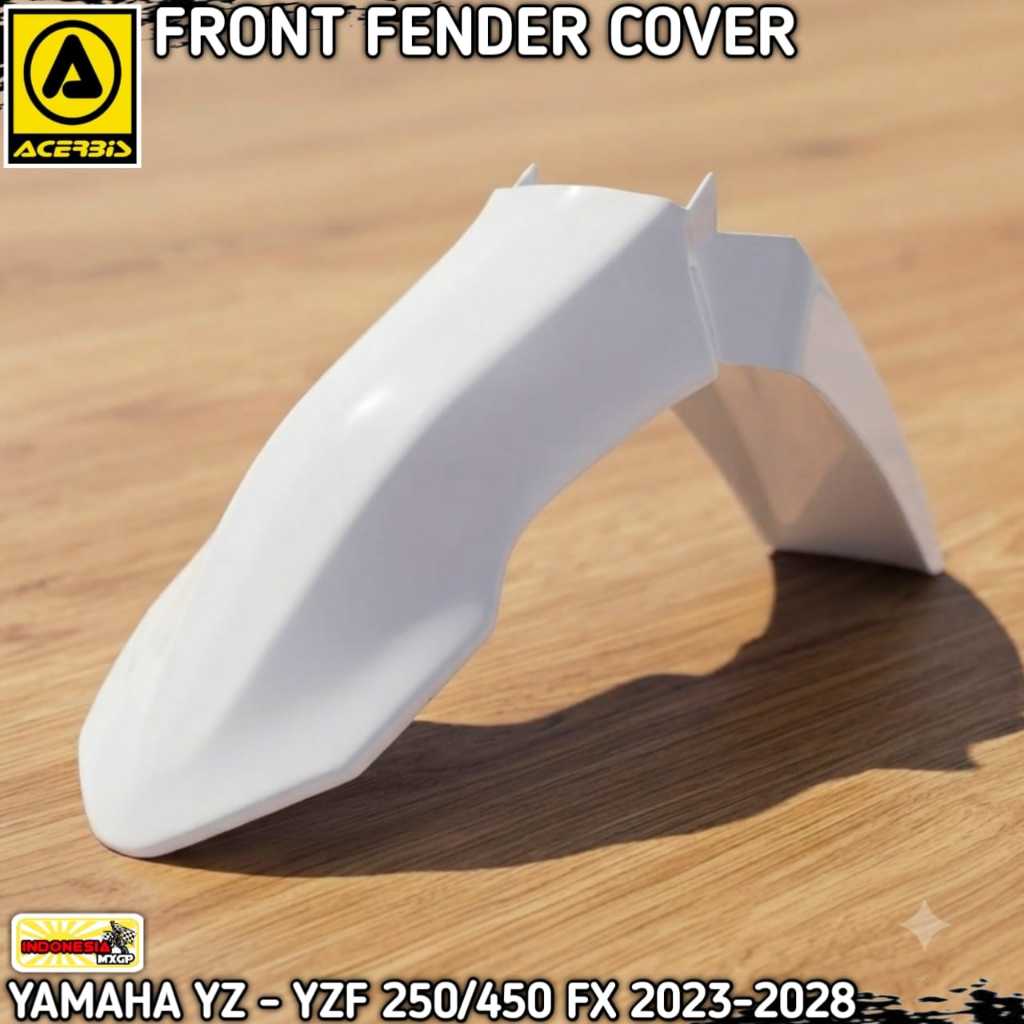 YAMAHA YZ - YZF 250 450 FX 2023 2024 2025 2026 2027 2028 - ACERBIS FRONT FENDER COVER - SPAKBOR DEPA