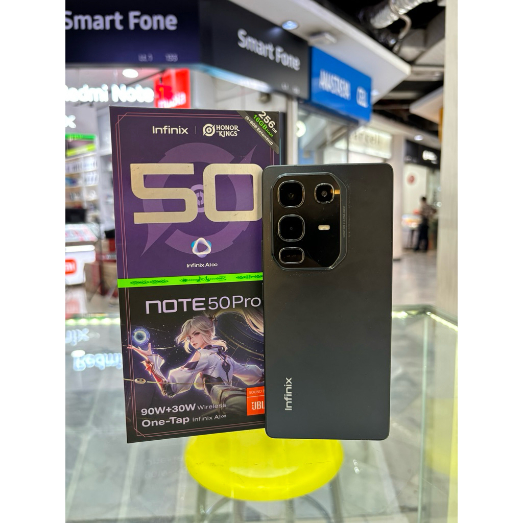 infinix note 50 pro 8/256 second mulus fullset