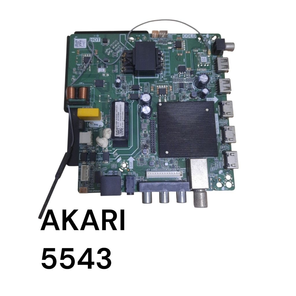 MB TV LED AKARI 5543 MAINBOARD MESIN TV LED AKARI