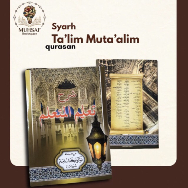 Kitab Sharah Ta'lim Muta'allim / Syarah Ta'limul Muta'alim Kertas Kuning