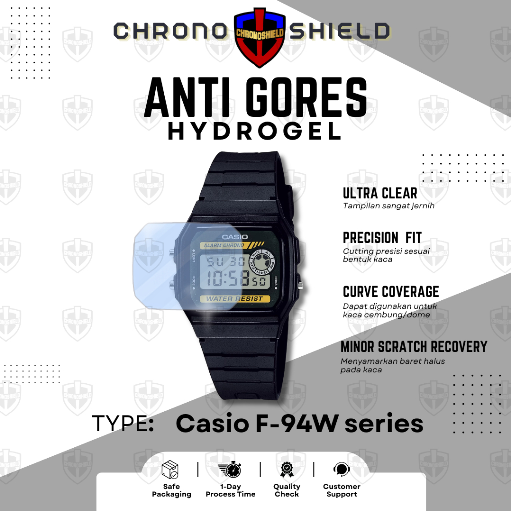 Anti Gores Hydrogel Casio F94 F94W F 94