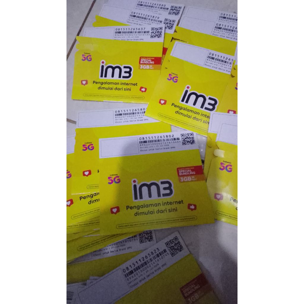 perdana Indosat masa aktif panjang
