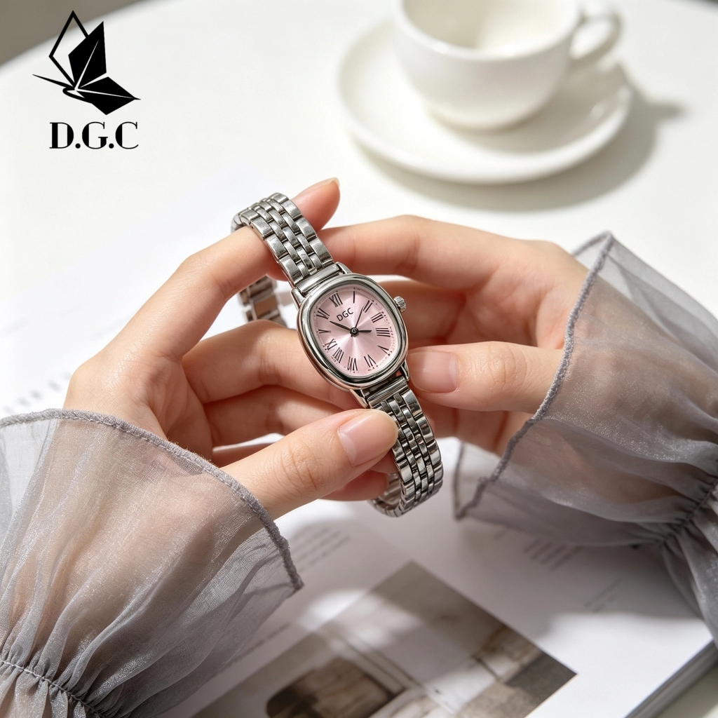Terbaru Dgc W703 Jam Tangan Wanita Analog Elegan Fashion Korea Casual Analog Trendy Dgc Jam Tangan