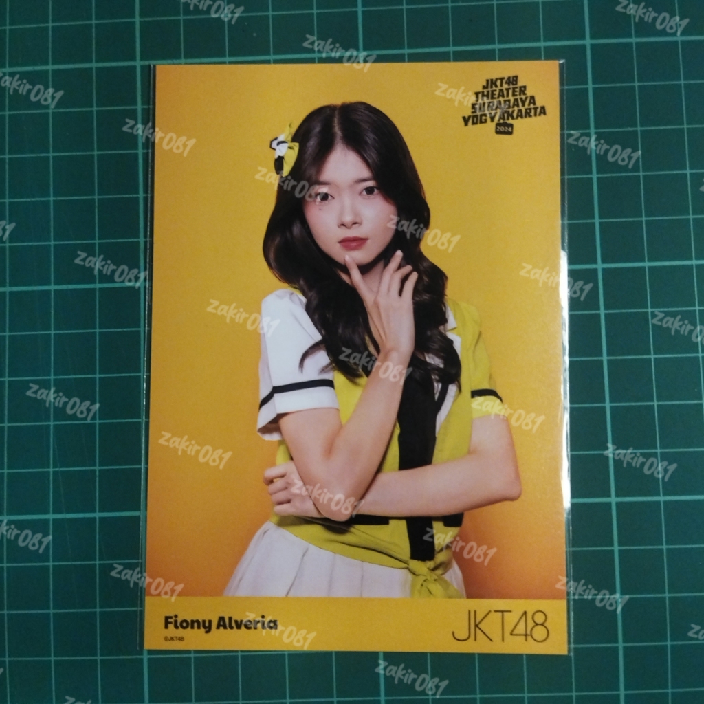 JKT48 (Fiony Alveria) Fiony - Photopack PP Theater Sementara 2024