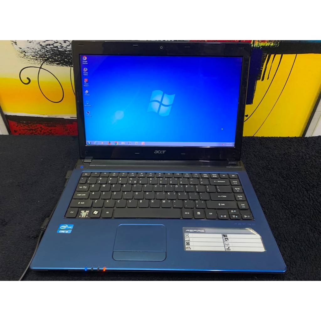Laptop Acer Aspire 4750 Core i3 Gen 2 4/500 Siap Pakai
