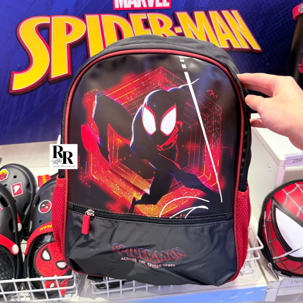 Miniso x Marvel - Tas Sekolah / Tas Kartun / Marvel Spiderman Collection Student Backpack