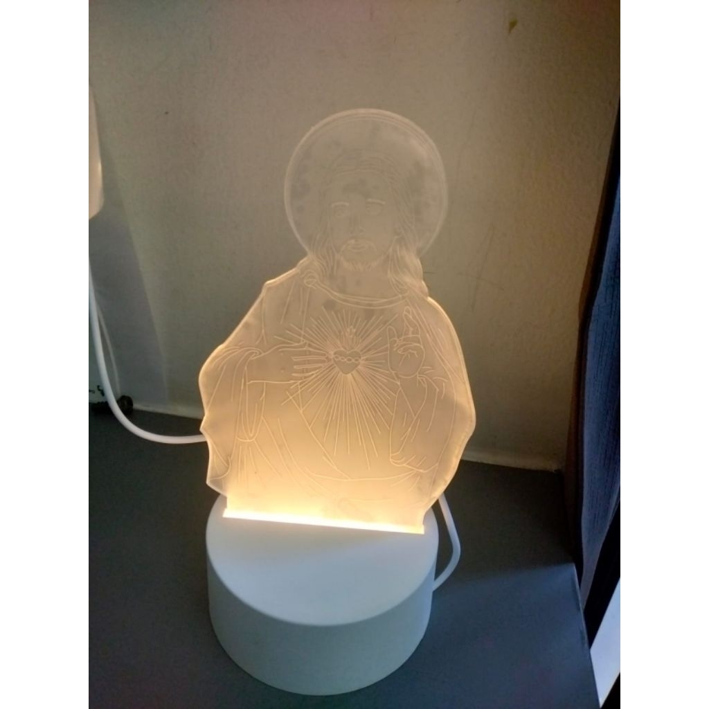 Lampu Led gambar Yesus