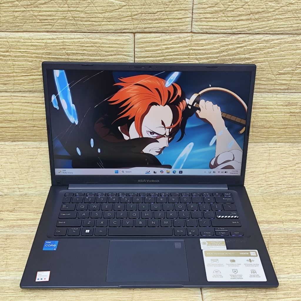 Laptop 2nd ASUS VivoBook A1404ZA Core I5-1235U RAM 8GB SSD 512GB FHD IPS