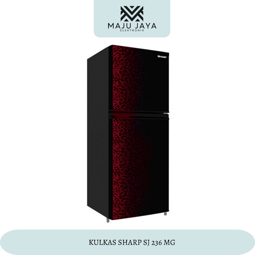 KULKAS SHARP SJ 236 MG LEMARI ES 2 PINTU SJ236MG SJ 236MG SHINE