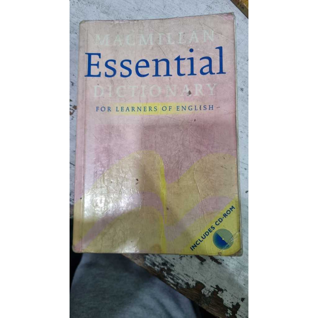 BUKU MACMILLAN ESSENTIAL DICTIONARY FOR LEARNERS OF NEGLISH
