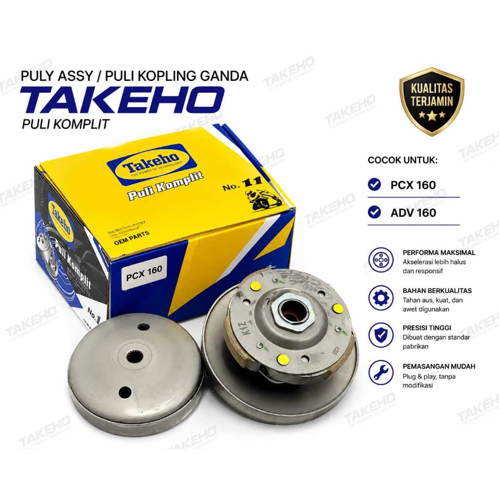 ( TAKEHO ) Pully Assy Pcx 160 / Adv 160 K1Z
