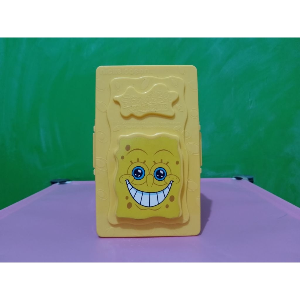Kotak Makan / Lunch Box KFC CHAKI BIRTHDAY x SPONGEBOB SQUAREPANTS - Viacom 2015 Murah Retro Vintage