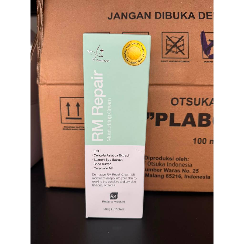 Dermagen RM Repair Moisturizing Cream 200gr Untuk Kulit Sensitif