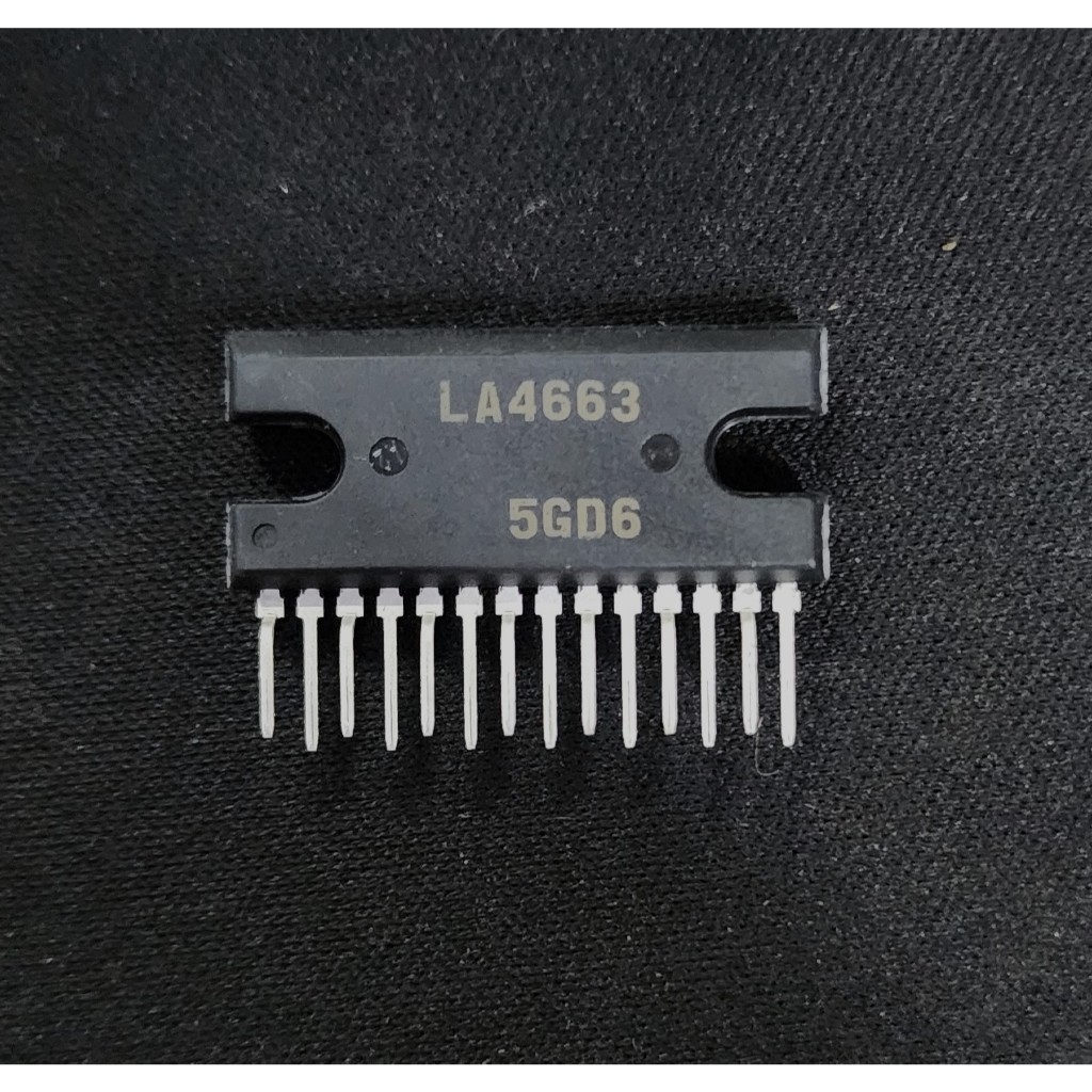 IC LA4663 Original BTL 2-Channel Power Amplifier IC