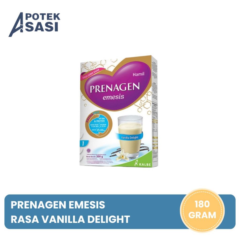 Prenagen Emesis Susu Ibu Hamil Mengurangi Mual Vitamin B6 Protein 180g Rasa Vanila