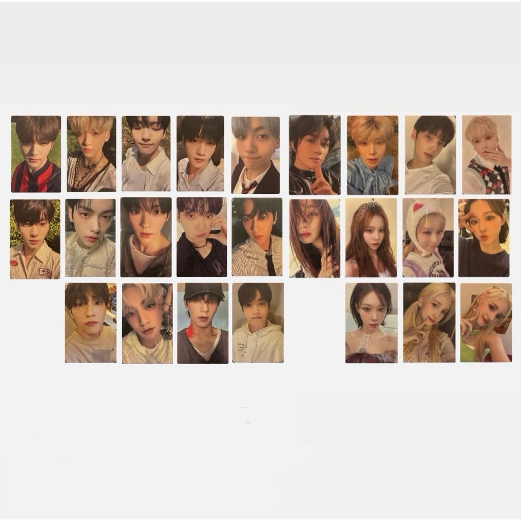  STOPCOLL SALE  photocard txt soobin beomgyu taehyun hueningkai aespa giselle winter kep1er bahiyyih