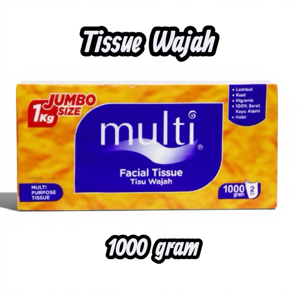 Tisu Multi 1000 Gram Jumbo / Tisu kiloan / Tissue Wajah