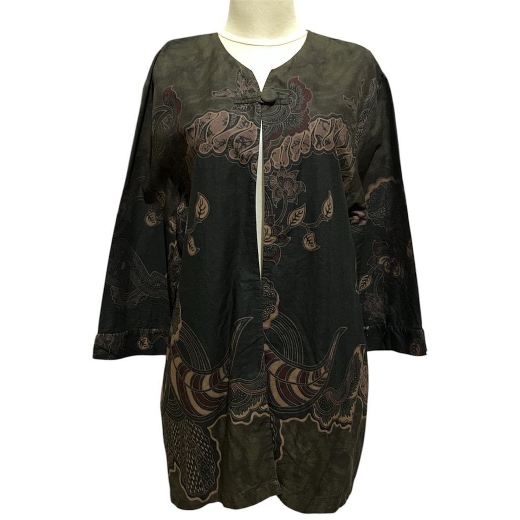 Preloved Outer Cardigan Kain Batik size besar