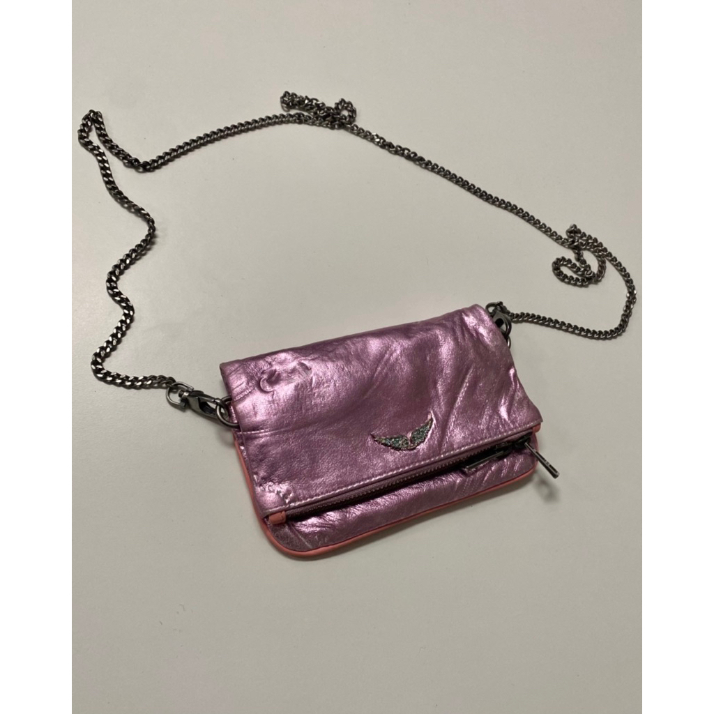 ZADIG & VOLTAIRE PINK BAG