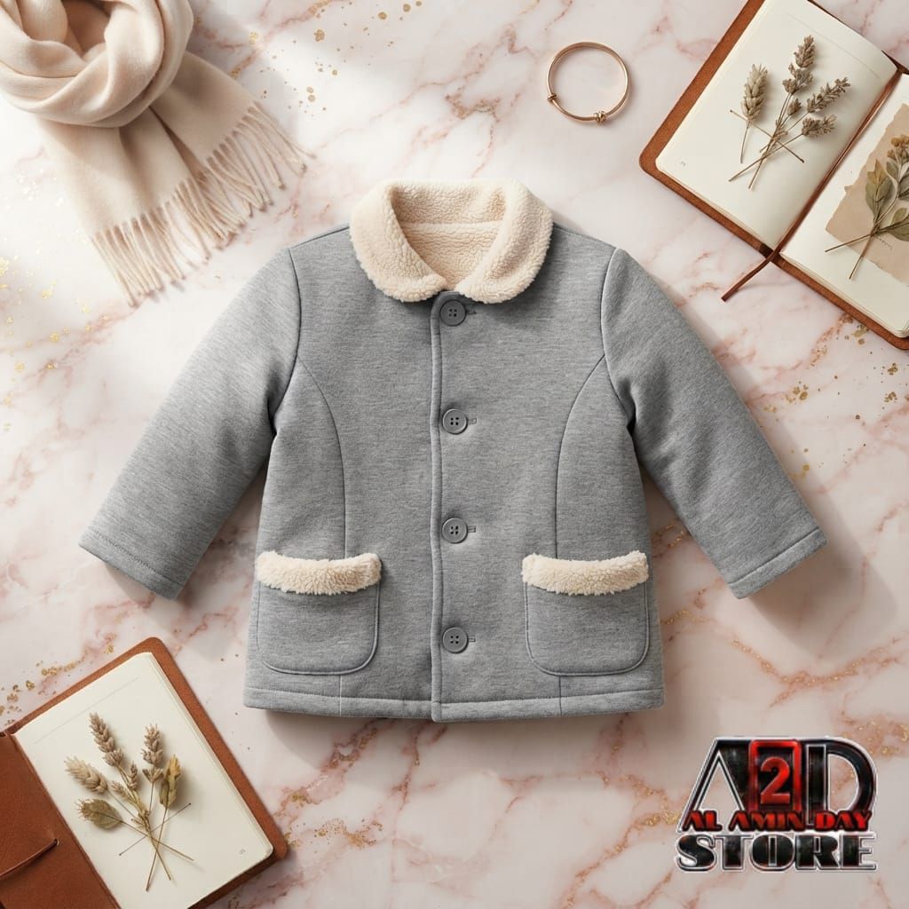Muji Jacket Anak Kain Adem Tebal  Lucu