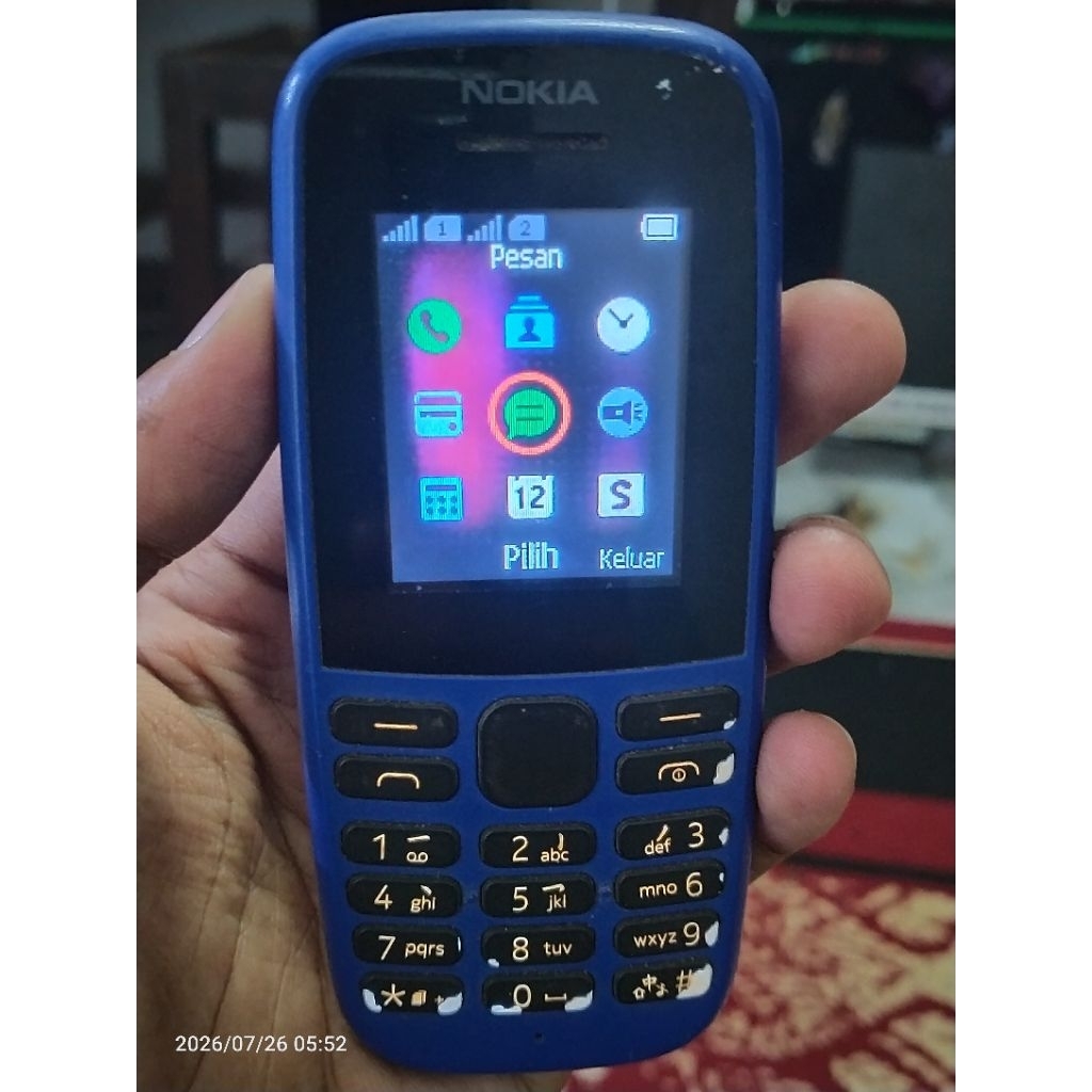 Nokia 105 (TA-1174) Dual SIM 2019 – HP Jadul Resmi Original Nokia