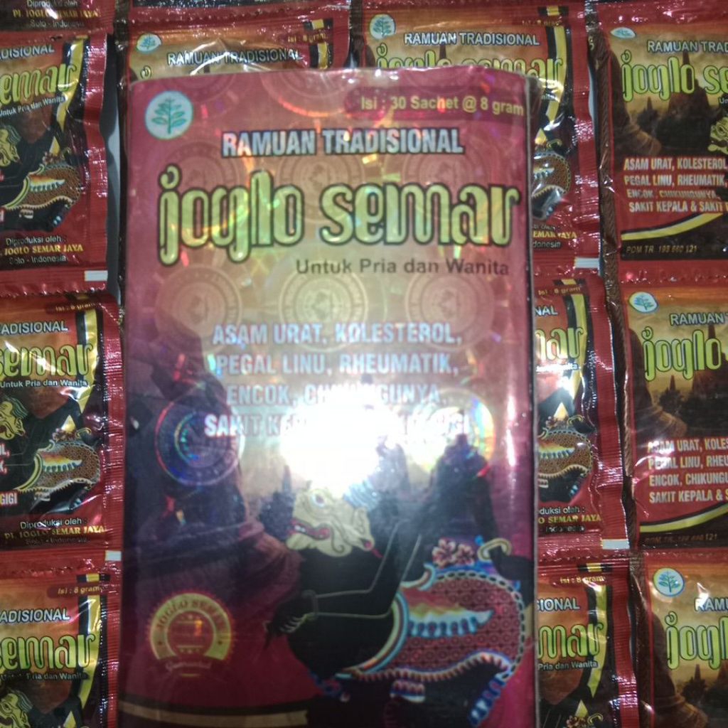 JAMU TRADISIONAL JOGLO SEMAR SERBUK ISI 30 SACHET
