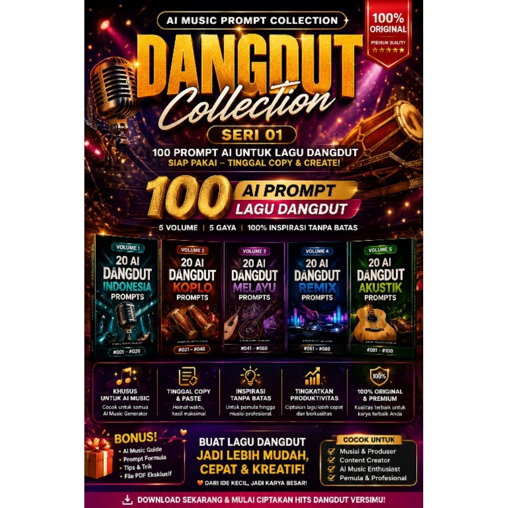 Kumpulan Prompt AI DANGDUT COLLECTION
