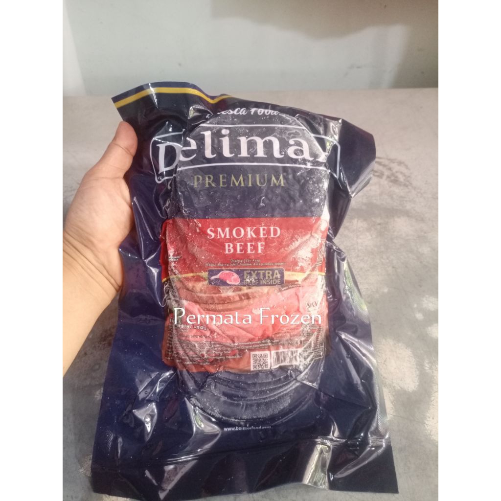 Smoke Beef Burger Deli Max  500 gram