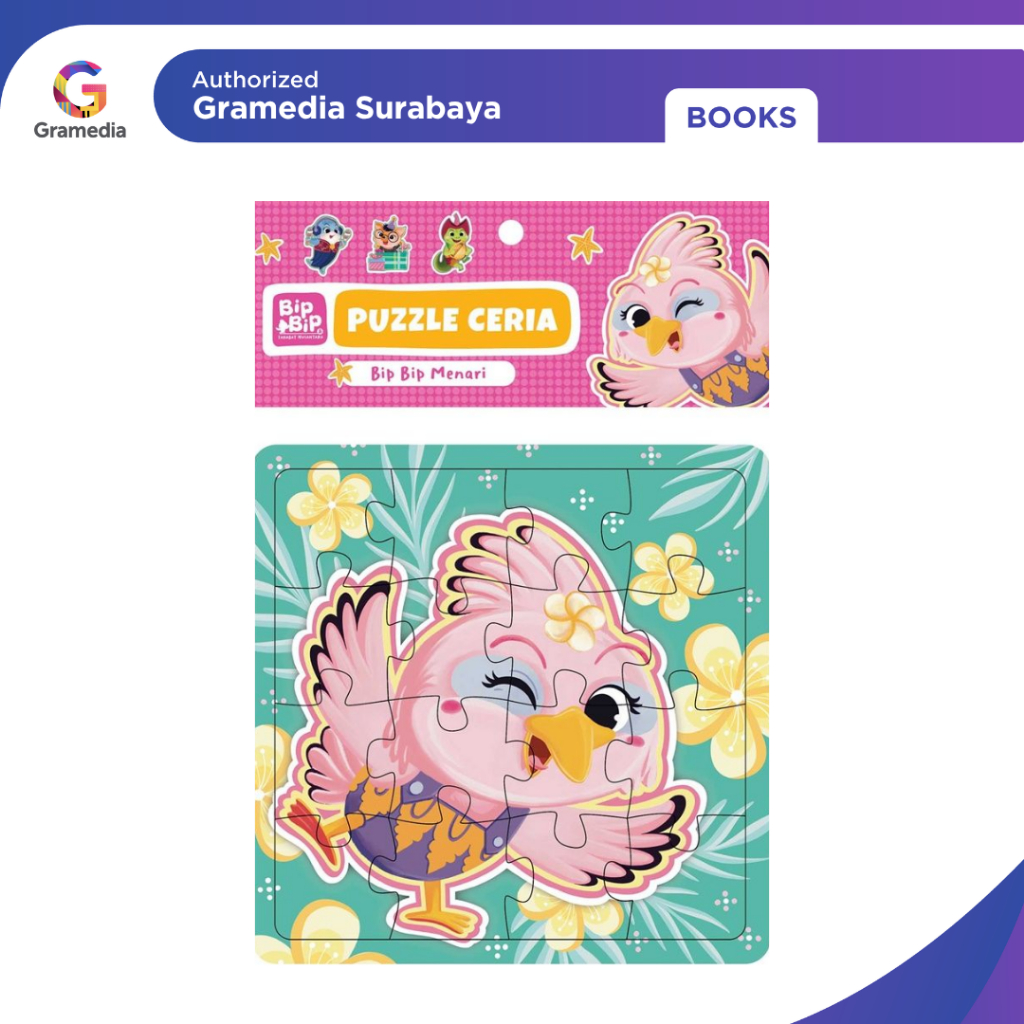 Gramedia Surabaya - PUZZLE CERIA BIP BIP: BIP BIP MENARI