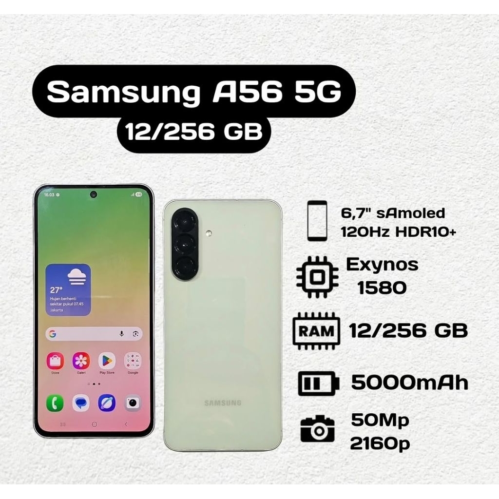 Samsung Galaxy A56 5G 12/256 GB Second