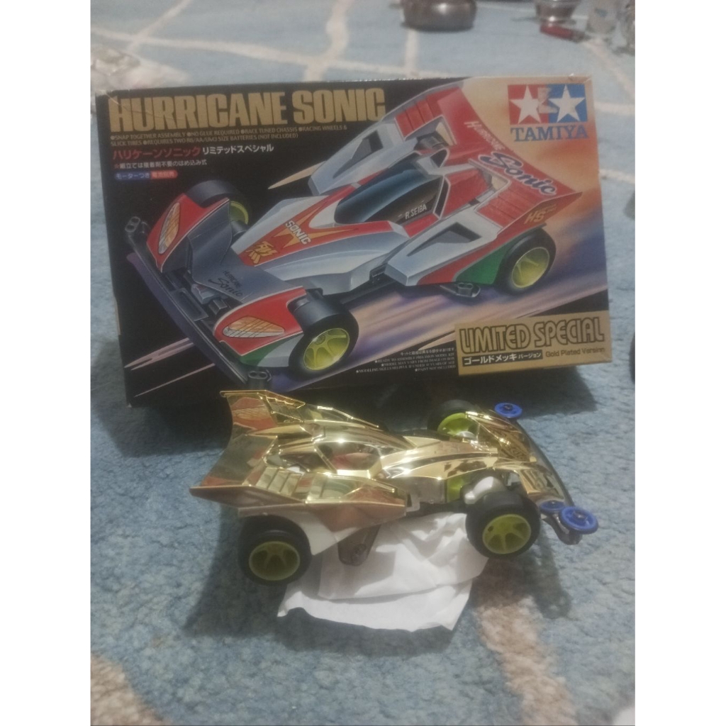 TAMIYA HURRICANE SONIC LIMITED SPECIAL CHASSIS TZ SMOKE