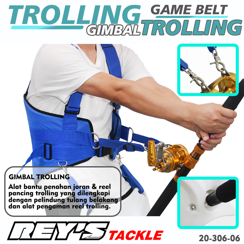 GIMBAL TROLLING / TROLLING GIMBAL / GAME BELT TROLLING
