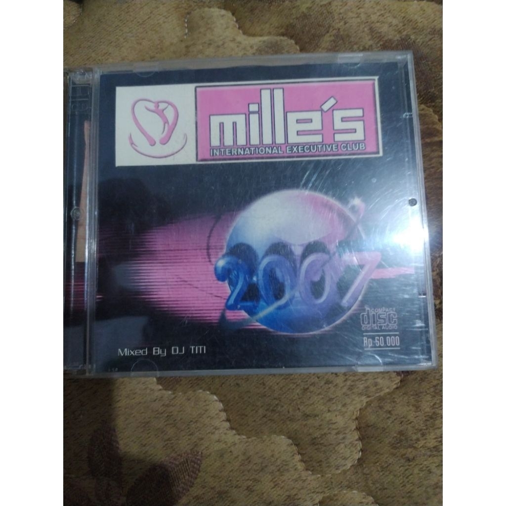 CD Audio Cyber DJ Team - Mille's International Executive Club 2007 (PT.Suara Mega Mandiri)