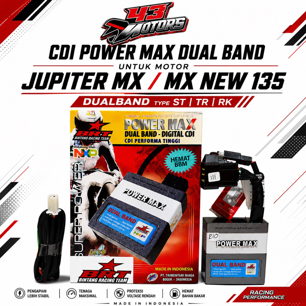 CDI | BRT CDI | CDI BRT POWER MAX DUALBAND JUPITER MX / MX NEW 135