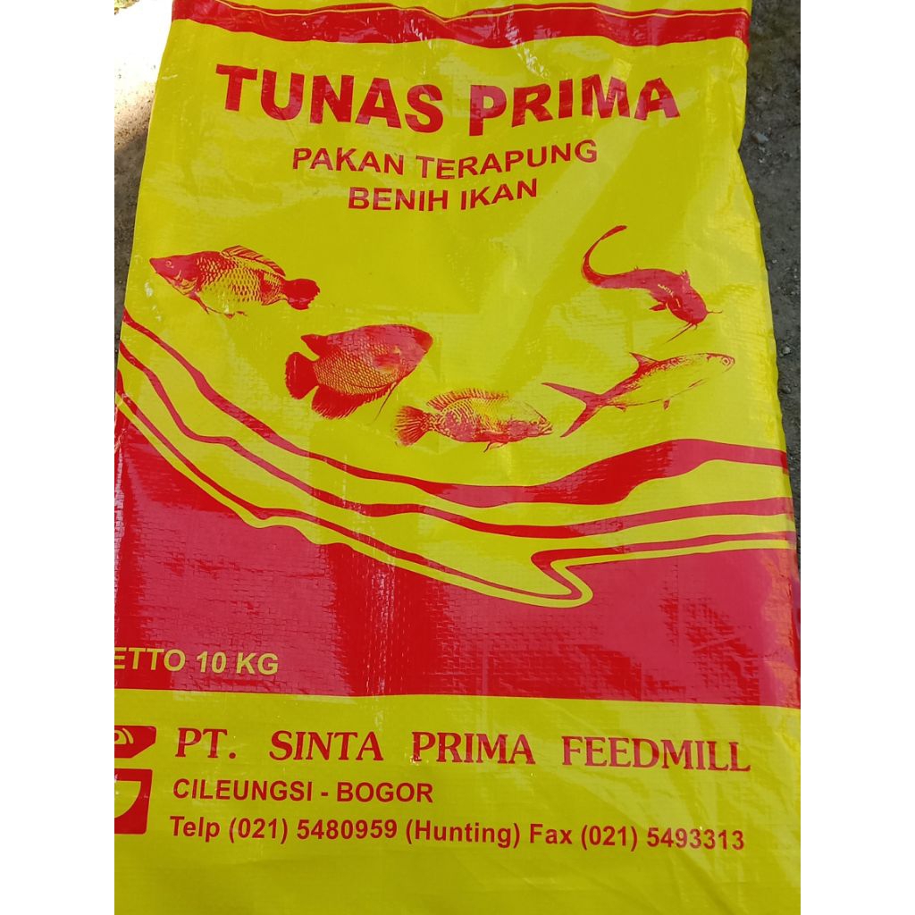 TUNAS PRIMA pelet apung protein tinggi TP50 kemasan repack 1kg