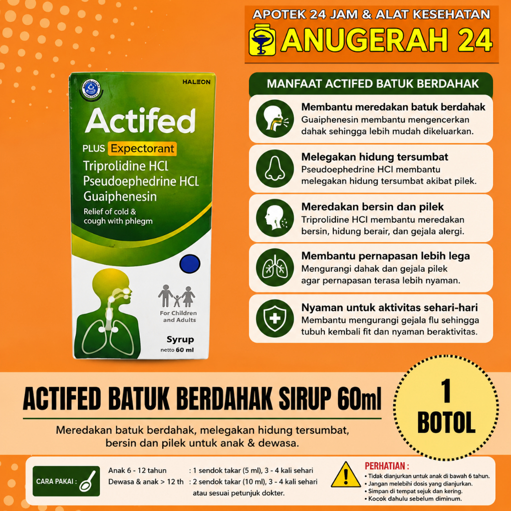 Actifed Plus Expectorant