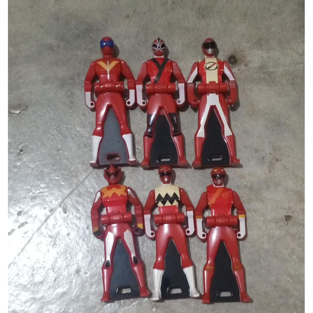 ranger key red Super Sentai Power ranger key Loose key (baca deskripsi)
