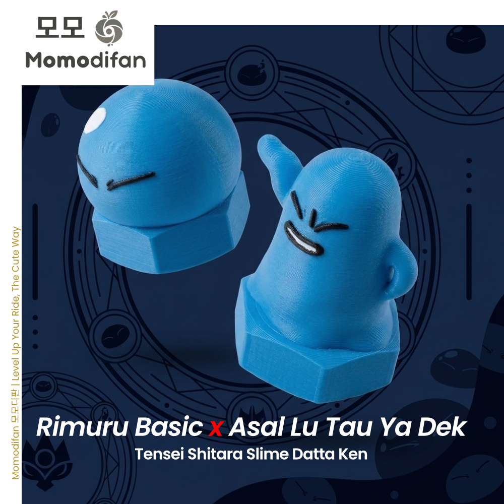 Tutup Pentil Ban Motor Mobil Rimuru Slime Tensura Aksesoris Unik Custom Tensei Shitara Slime Datta K