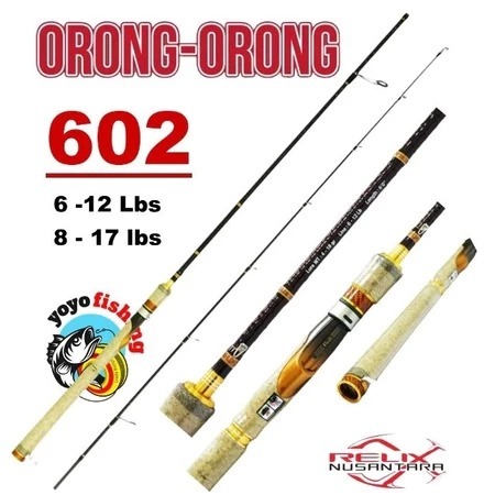 Joran Relix Nusantara Orong Orong Gen 2 602 8-17lb