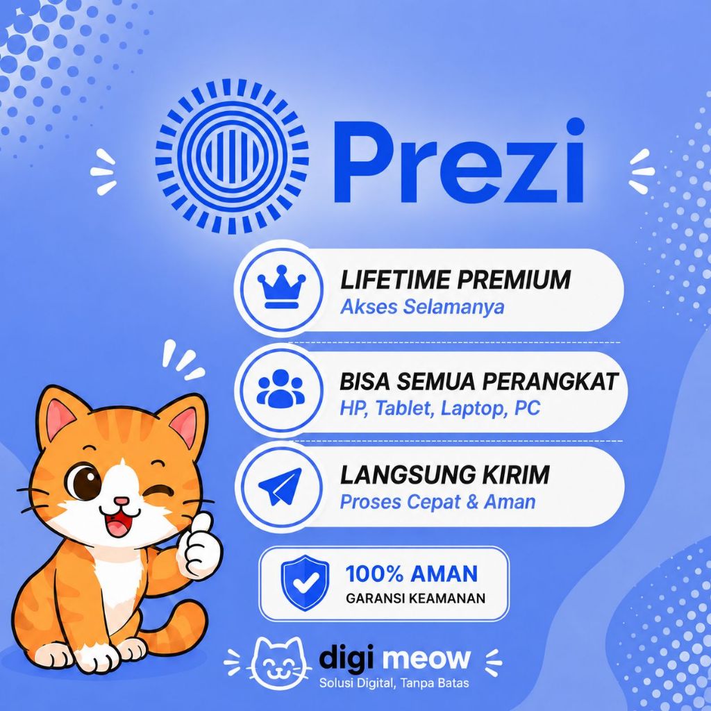 LIFETIME PREZI PREMIUM TERBAIK DAN MURAH