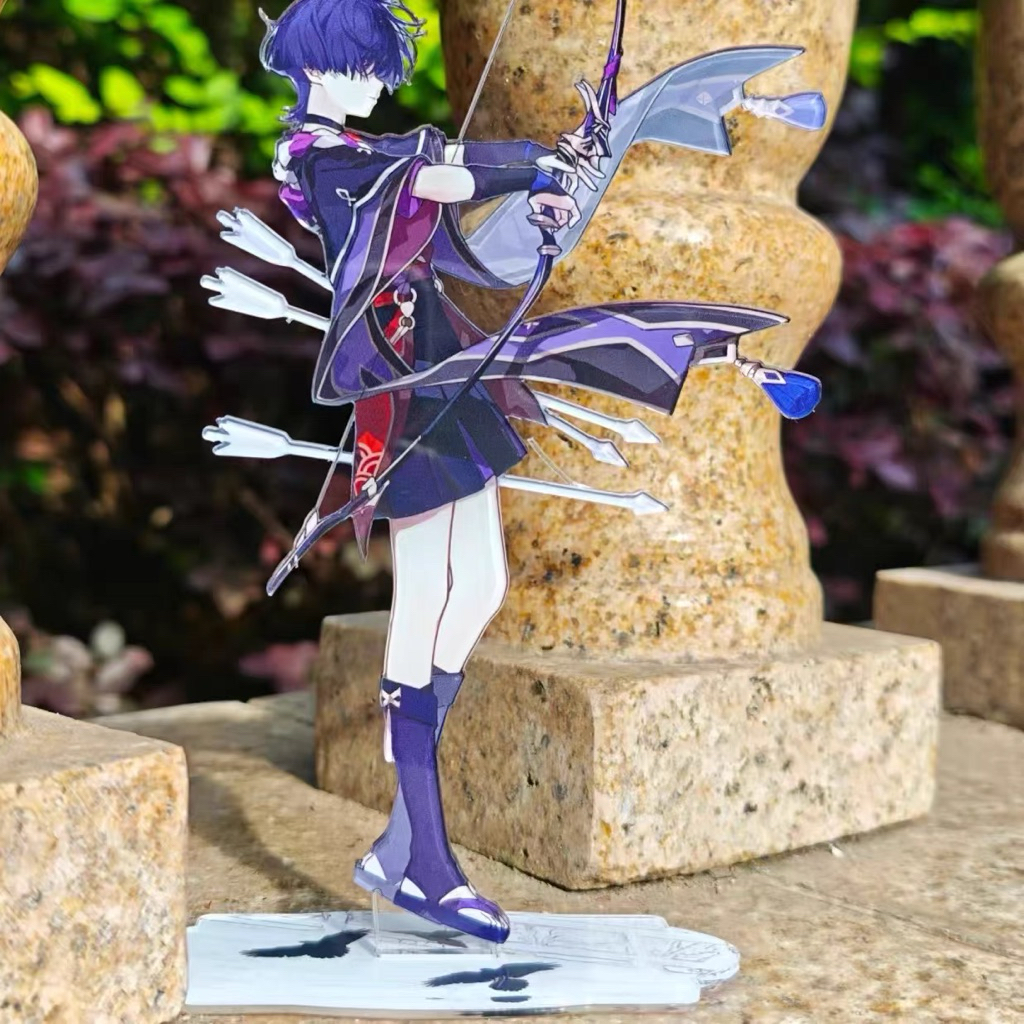 [READY] OME Stand akrilik standee 10cm Wanderer with sword Genshin impact
