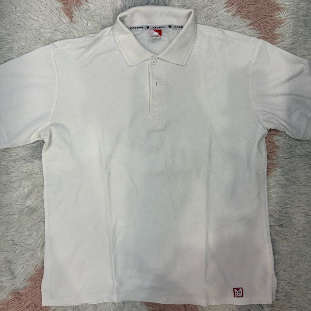 POLO SHIRT PUTIH - POLO SHIRT UNISEX - KAOSAN OFFICIAL