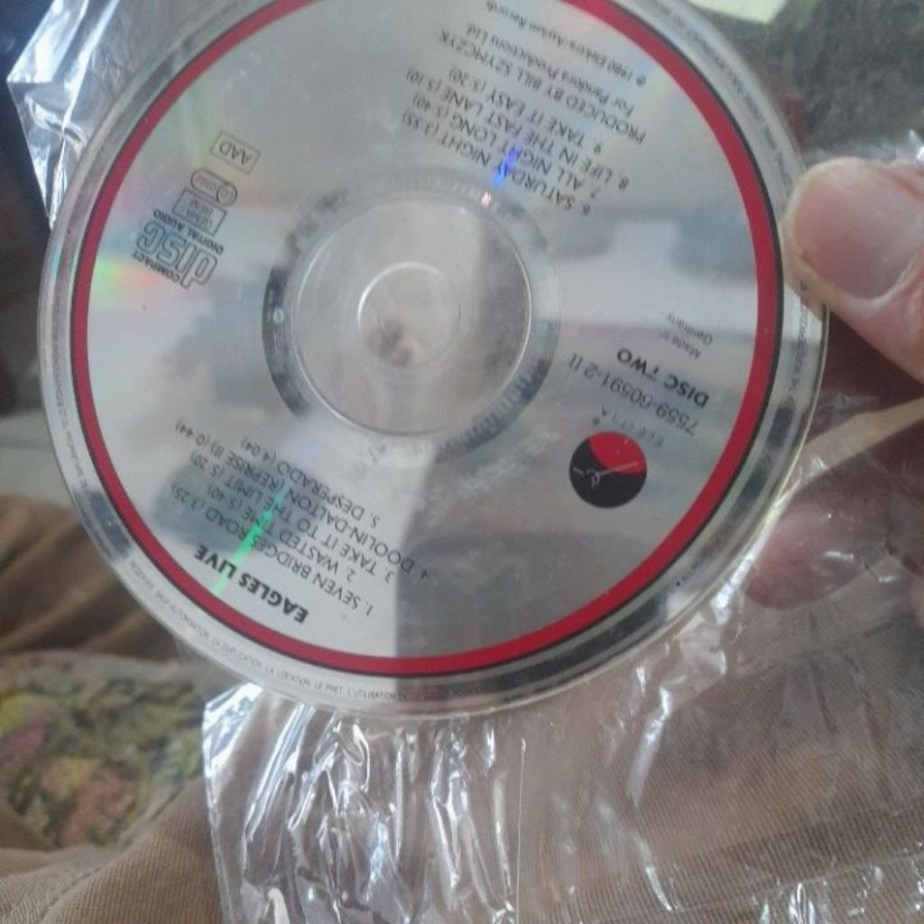 cd musik no cover eagles live
