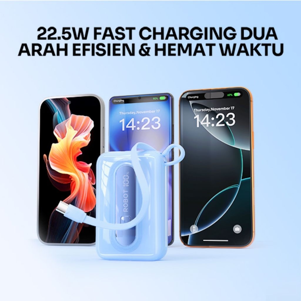 Powerbank RP-102L ROBOT smart