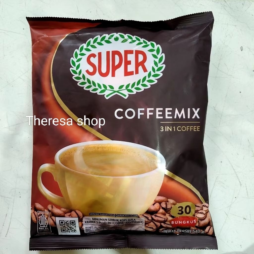 Coffee mix 3IN1 IMPORT MALAYSIA 30Sachet  / KOPI MIX / Coffee Mix 3 IN 1 SUPER 30 Sachet / Kopimix S