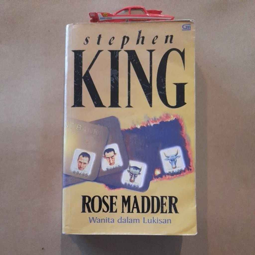 Novel preloved Rose Madder Stephen King