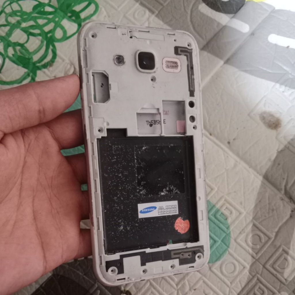 tatakan lcd / frame + bazel samsung j5 2015 / j500G original copotan