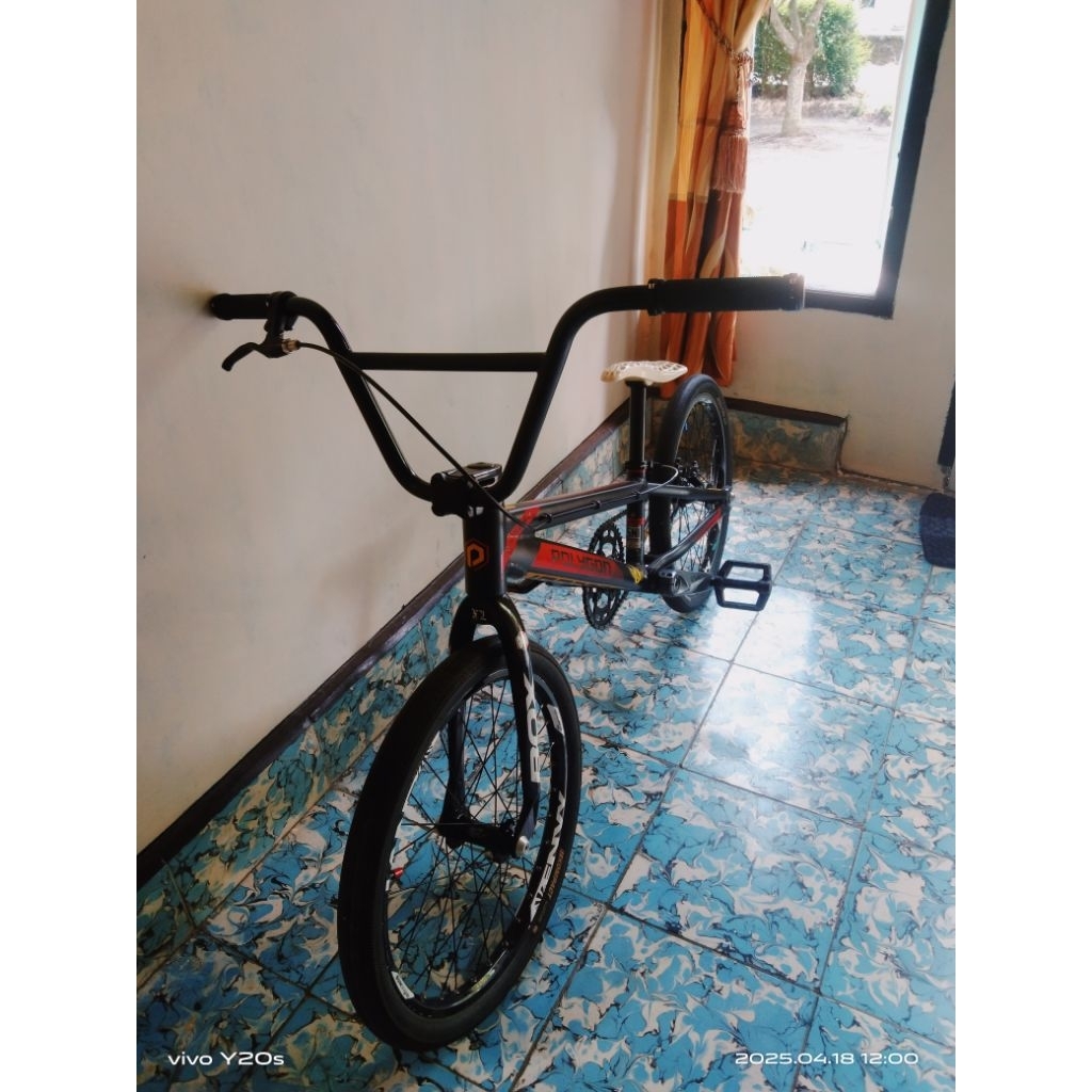 Bmx Polygon razor upgrade frame ori no repain ulang